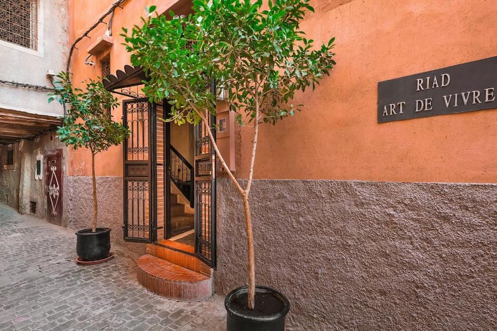 Riad Art De Vivre Avec Jacuzzi マラケシュ エクステリア 写真